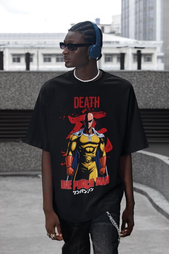 Saitama One Punch Man T-Shirt, Japanese Anime Tee