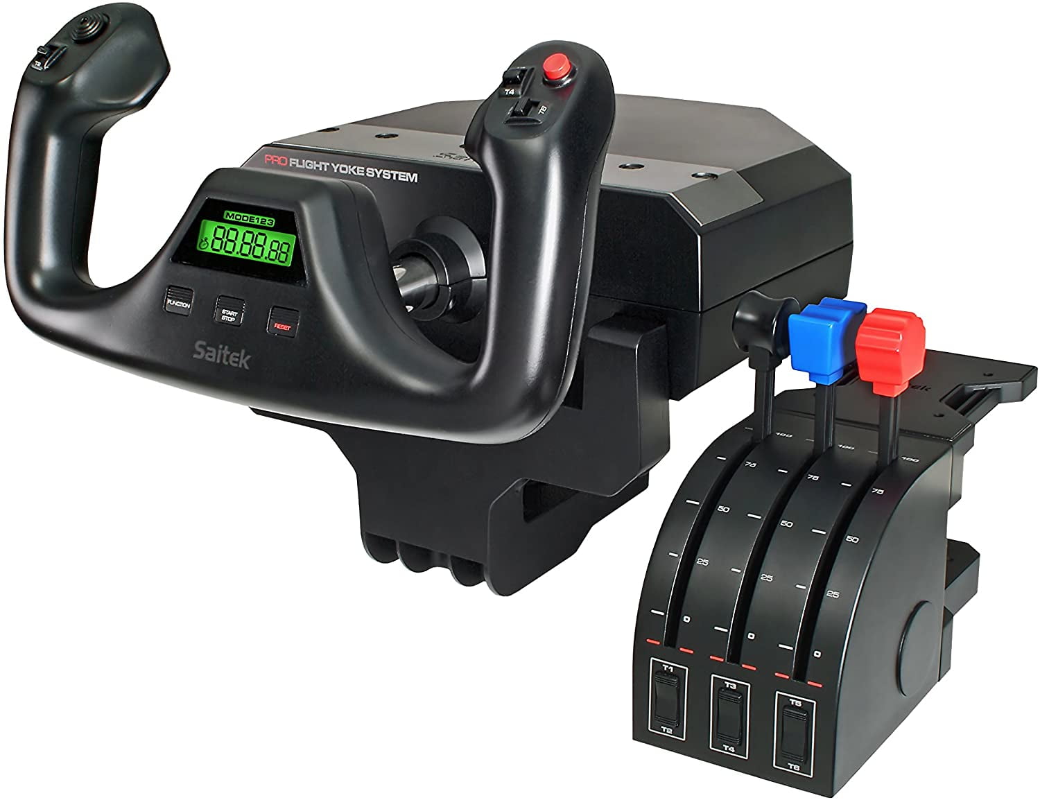 PC用ゲームコントローラー・コンバーター Saitek Pro Flight Yoke System Logitech G Pro Flight Yoke for PC and Mac - Walmart.com