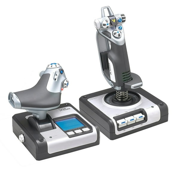Saitek X52 H.O.T.A.S. THROTTLE AND STICK SIMULATION CONTROLLER - Cable - USB - PC
