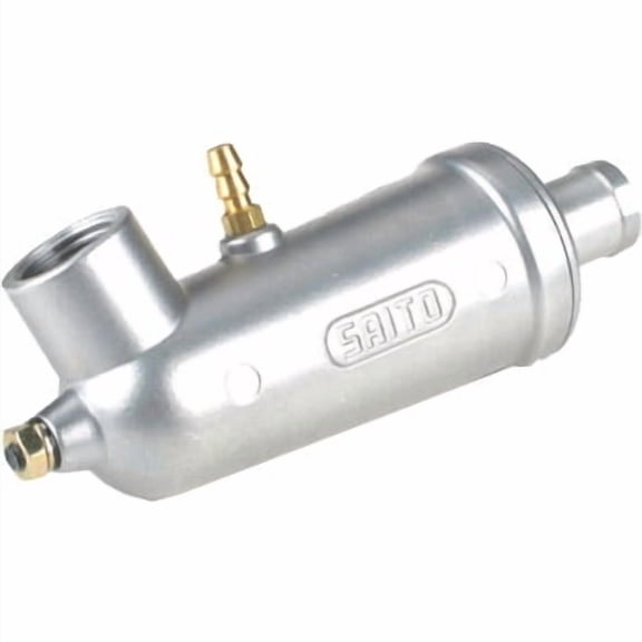 Saito Engines 6574D Muffler, 12mm Revised Cast: 65-82a
