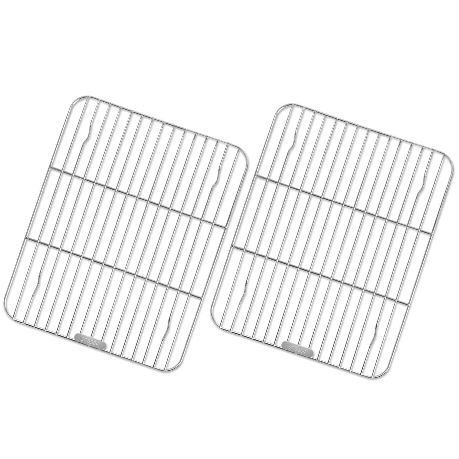 Saiveina 2 Pack Stainless Steel Baking & Cooking Racks, 8.5 x 12 Inch