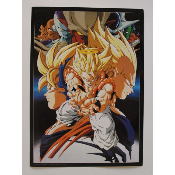 Saiyan Warriors Legendary Battle Transformation Anime Wall Art Poster Print 8x12 UNFRAMDE