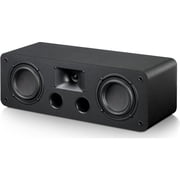 Saiyin Center Channel Speaker,Dual 4-Inch Woofers and Silk Tweeter, Crystal-Clear for Home Theater Dialogue,Passive, Wall Mountable, Single