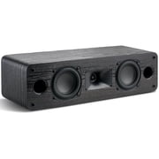 Saiyin Slim Center Channel Speaker,for Desktop Stereo or Home Theater Surround Sound, Dual 3.5 Woofer,Requires a Separate Amplifier or Receiver, Wall Mountable, Single,17 Inch