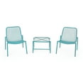 thumbnail image 1 of Sajan Outdoor Modern 2 Seater Chat Set, Matte Teal, 1 of 10