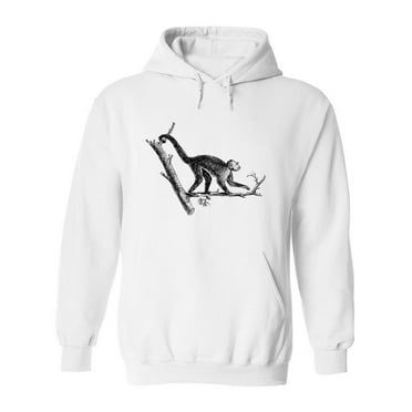 Sajou Primate Sketch Hoodie Men -Image by Shutterstock, Male Small