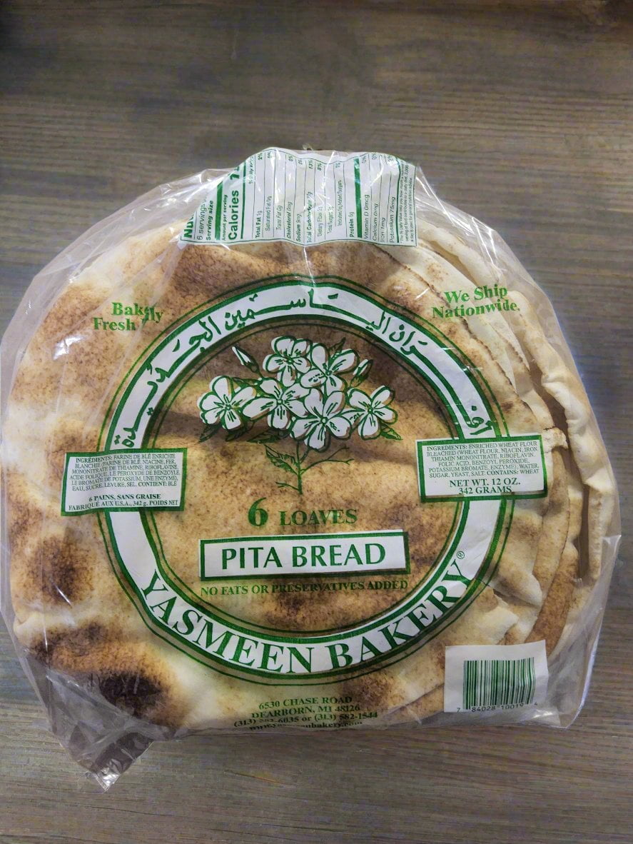 Sajouna New Yasmeen White Pita Bread