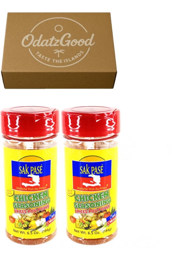 Sak Pase Chicken Seasoning 6.5oz (184g) 2-Pack Curated & Packaged by ODatzGood