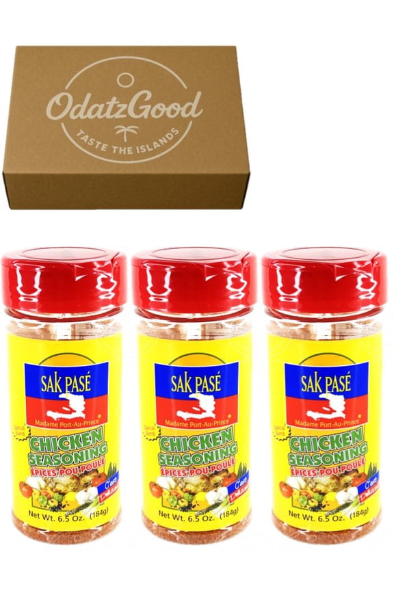 Sak Pase Chicken Seasoning 6.5oz (184g) 3-Pack Curated & Packaged by ODatzGood
