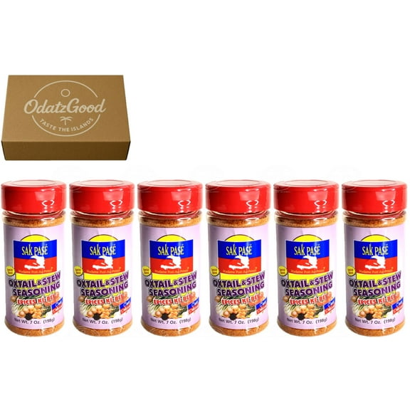 Sak Pase Oxtail Seasoning 7oz (198g) 6-Pack Curated & Packaged by ODatzGood