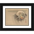 thumbnail image 1 of Sakai Hōitsu 14x11 Black Ornate Wood Framed Double Matted Museum Art Print Titled: Sakai Hoitsu Gajo, Pl.07 (1800-1912), 1 of 5