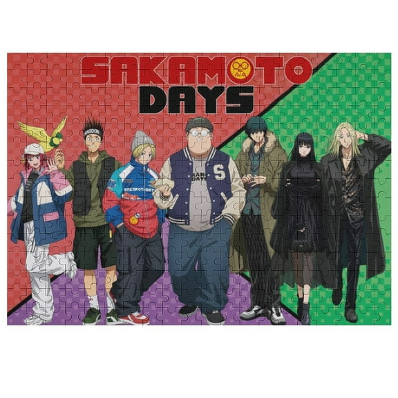 Sakamoto Days Jigsaw Puzzle 35 70 120 200 300 500 1000 Piece Interlocking Jigsaw Puzzle for Adult
