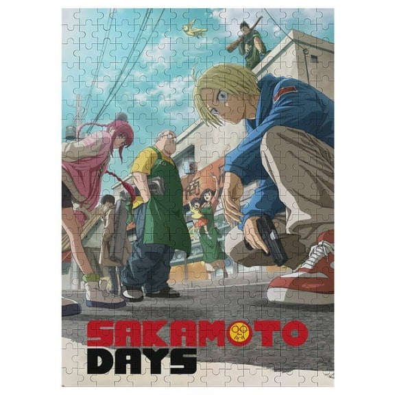 Sakamoto Days Jigsaw Puzzle 35 70 120 200 300 500 1000 Piece Interlocking Jigsaw Puzzle for Adult