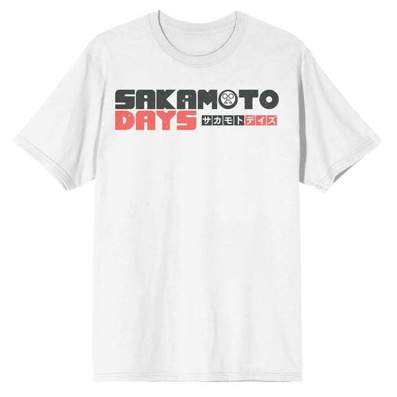 Sakamoto Days Legendary Hitman Taro Adult White Crew Neck Short Sleeve T-shirt-3XL