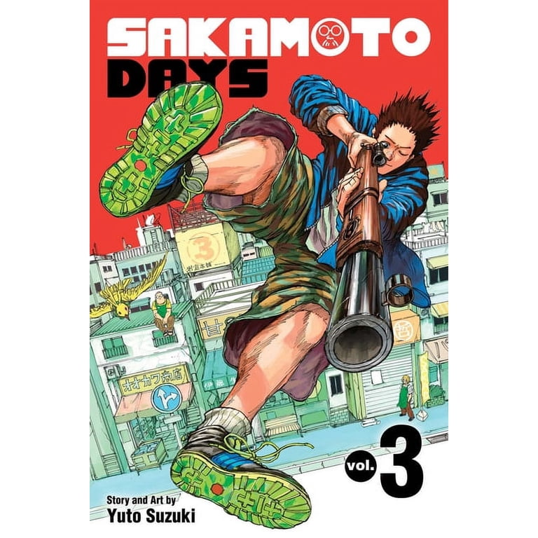 Yuto Suzuki, Manga, Sakamoto Days Vol. 3 Paperback, Series #3