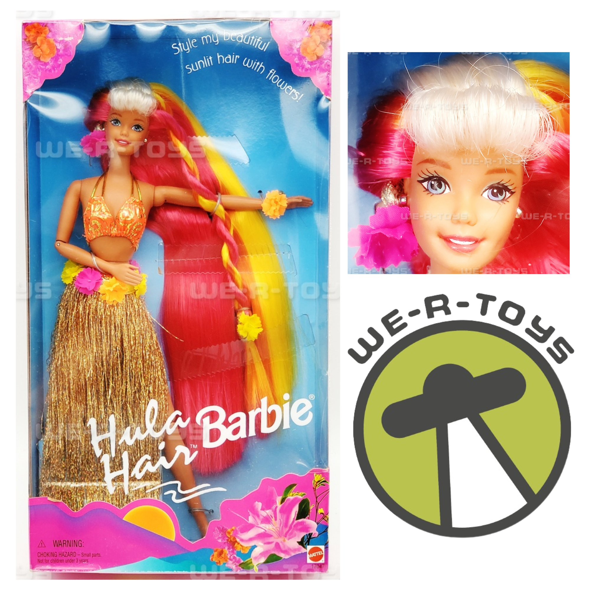 Vintage 1996 Mattel Barbie Doll with Hula Hair Morocco Ubuy