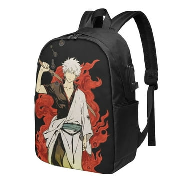 Sakata Gintoki Anime Backpack 3D Printed Travel Bags