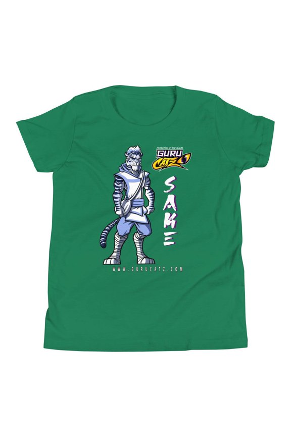 Sake Junior Short Sleeve Round Neck T-Shirt, Kelly