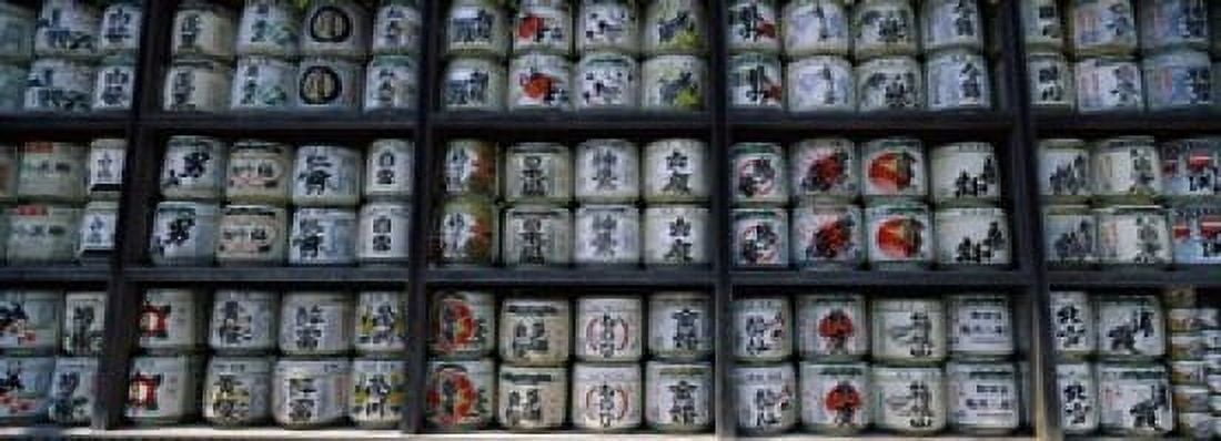 Sake Tsurugaoka Hachiman Shrine Kamakura Kanagawa Prefecture Kanto Region Japan Canvas Art - Panoramic Images (18 x 7)