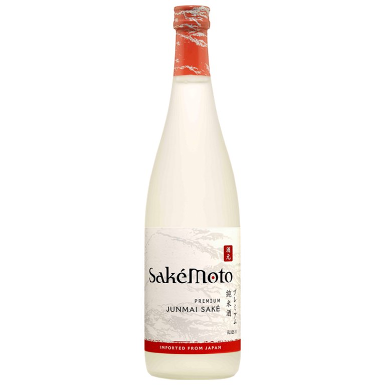 SakeMoto, Sakemoto Junmai Sake, 720 ml Bottle, 15% ABV - Walmart.com
