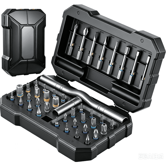 Saker 40 in 1 Magnetic Screwdriver Set Multi Bit Free Combination Ratchet Screwdriver Set Portable Repair Tool Kit for Gifts, Furniture, Computer, Bicycle and DIY Black