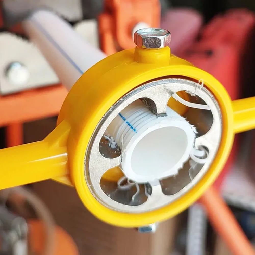 Saker 6Pcs Plastic Pipe Thread Die Kit, 6Piece Thread Maker Tool Pipe