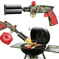 thumbnail image 1 of Saker Butane Torch Flame Thrower - 3272 °F Adjustable Flame Thrower with Safety Lock - One-Touch Ignition Torch for Searing Steak, BBQ, Welding - Butane Tank Not Included (1 pcs), 1 of 4