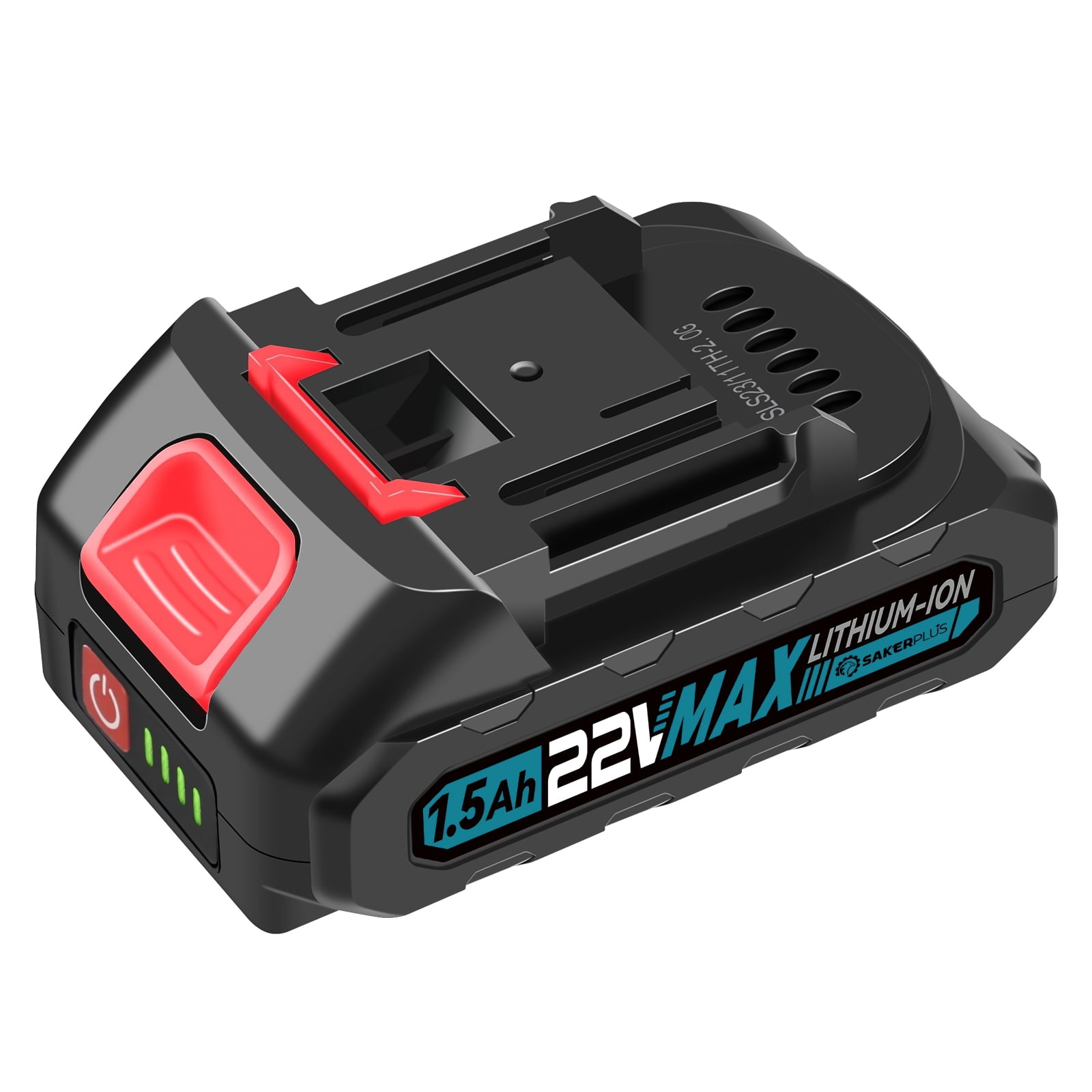 Saker Mini Chainsaw Battery Replacement, 22V 1500mAh Rechargeable Battery, Compatible for 4 inch & 6 inch Mini Handheld Electric Chainsaw
