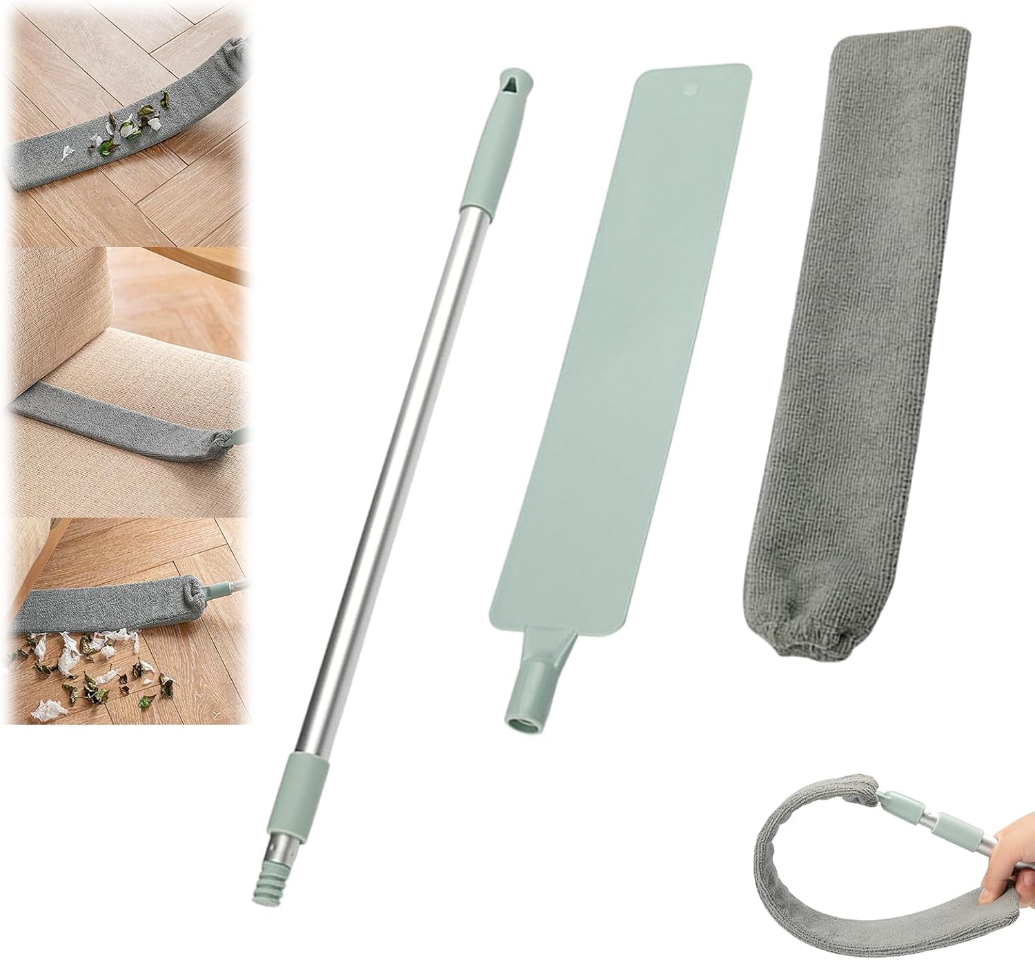 Saker Plus Flat Duster, Saker Plus Retractable Gap Dust Cleaning ...