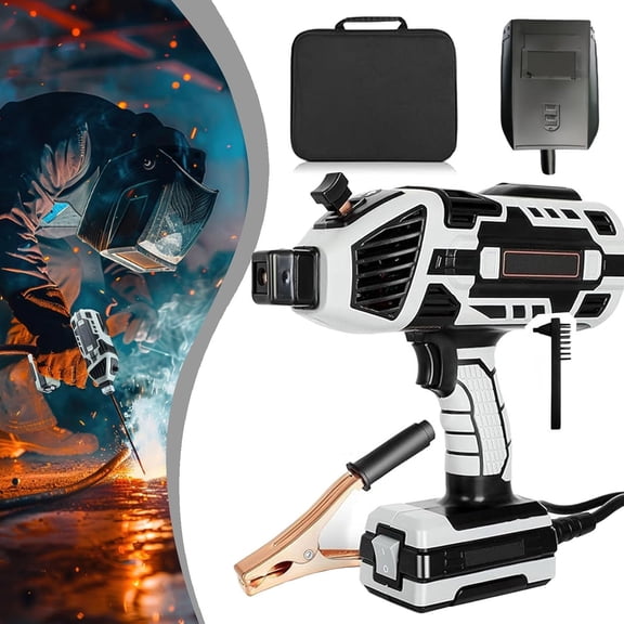 Saker Portable Welding Machine, 6 Gears 20-120a, for 1/16-1/8 Welding Rods, Sakerplus Handheld Welder