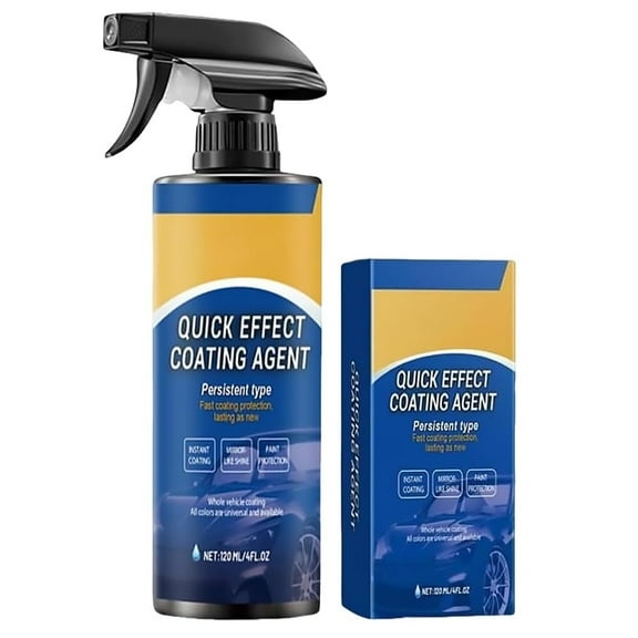Saker Quick Effect Car Coating Spray Plus- 2025 New Coating Agent for Car Scratch Wax Polish Spray- Ultimate Car Care Solution for Long-Lasting Shine