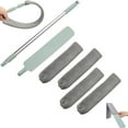 thumbnail image 1 of Saker Retractable Gap Dust Cleaner - Extendable Flat Duster with Microfiber Head for Under Furniture, Hard-to-Reach Areas & Appliances Cleaning, 1 of 8