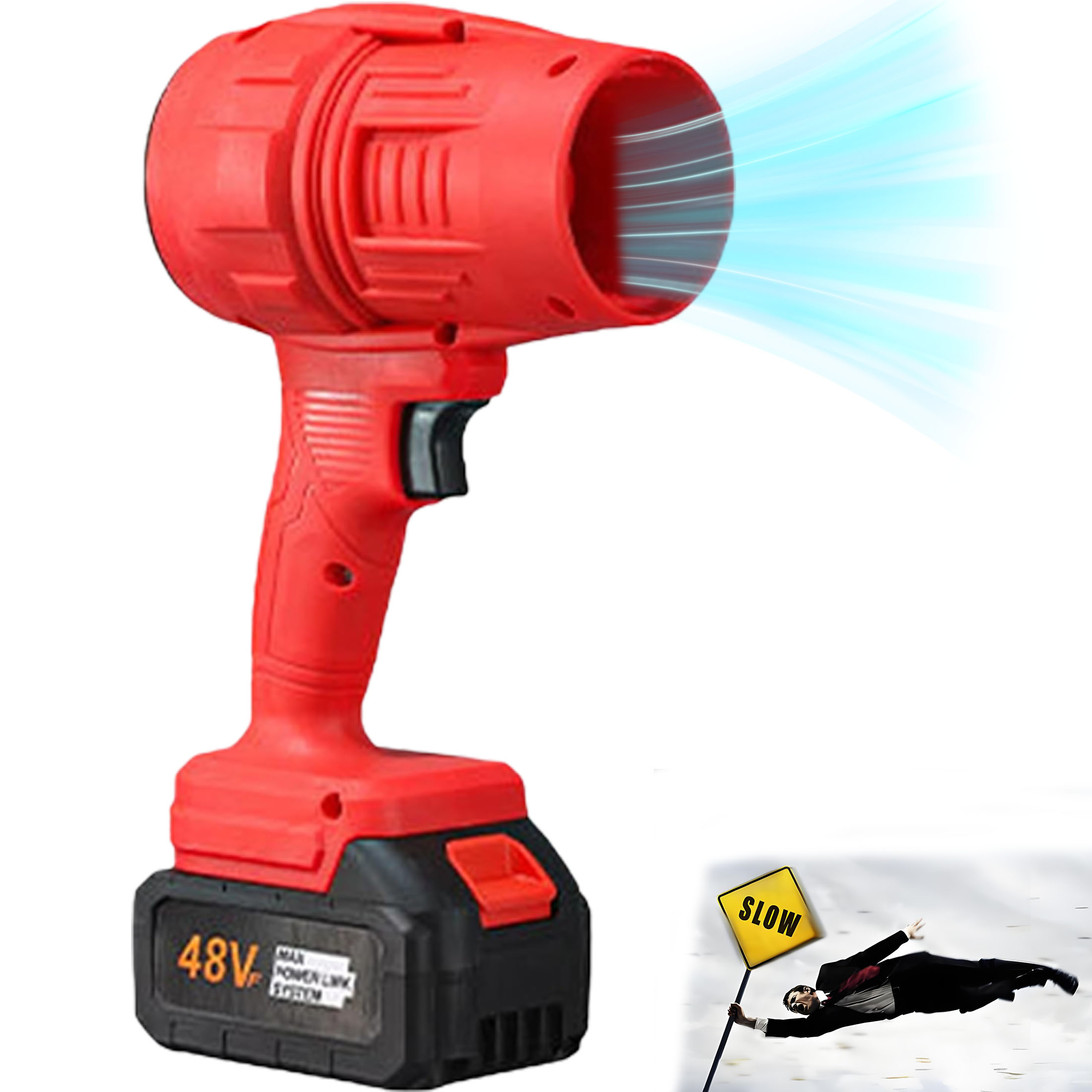 Ventilateur Portable Turbo Rechargeable Sakerplus – 199 Vitesses, écran LED, Design Diamant | Ventilateur De Luxe Pour Femme Et Voyage