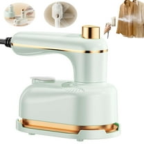 Sakerplus Steam Iron, Saker Portable Steamer for Clothes, 2-In-1 Steamer and Iron, Continuous Steam & Dry Ironing, Compact Lightweight Design with 30ml Water Tank for Home & Travel Use