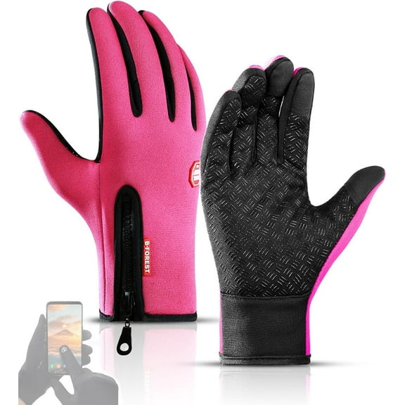 Sakesfor Gloves-Ultimate Waterproof & Windproof Thermal Non-Slip Gloves,Skatesfor Touch Screen Sports 𝐆loves for Men Women