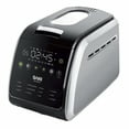 thumbnail image 1 of SAKI 3.3 LB Large Bread Maker Machine, 12-in-1 Programmable XL Bread Maker, with Nonstick Ceramic Pan & Large Digital Touch Panel, 3 Loaf Sizes with 3 Crust Colors, Keep Warm Mode, 1 of 9