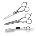thumbnail image 1 of Saki Tachi Skull Barber Shears Set, 1 of 7