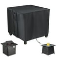 thumbnail image 1 of Saking Fire Pit Cover, Waterproof Firepit Cover Square 30x30 Inch Outdoor Gas Propane Fire Table Cover, 1 of 6
