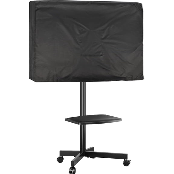 Saking Mobile TV Stand Cover for 45-60 Inch Mobile TV Cart, Waterproof Outdoor TV Cover Dustproof TV Screen Cover Only