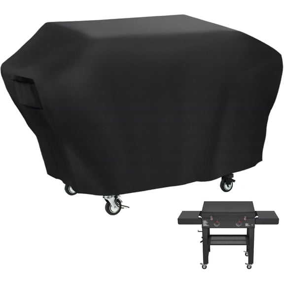 Saking Outdoor Grill Cover, Waterproof Patio Oxford Fabric Covers, 63''x26''x36'' Black