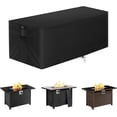 thumbnail image 1 of Saking Rectangular Fire Pit Cover for 57 inch Propane Gas Fire Pit Table,Outdoor Waterproof Firepit Table Cover - 57 X 22 X 25 Inch, 1 of 6