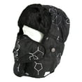 thumbnail image 1 of Sakkas Alex Unisex Ushanka Faux Fur Windproof Trapper Aviator Hat Removable Mask - 18222-Grey - One Size Regular, 1 of 3