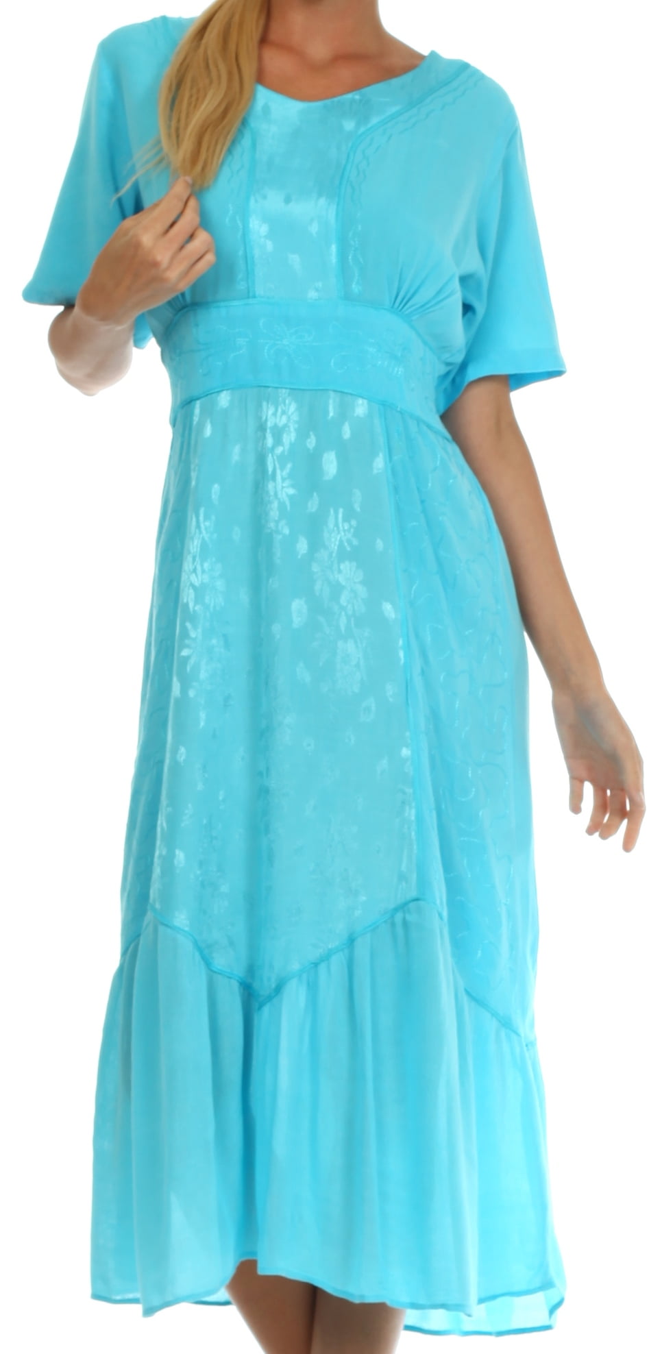 green emerald velvet dress Ashley Lauren 11379 - Beaded Empire Waist Prom Gown 0 / Aqua