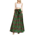 thumbnail image 1 of Sakkas Asma Second Convertible Traditional Wax Print Adjustable Strap Maxi Skirt - 243 - One Size, 1 of 5