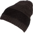 thumbnail image 1 of Sakkas Basile Soft and Warm Everyday Commuter Knit Hat Beanie Unisex - 1761-black sweater - One Size Regular, 1 of 1