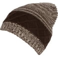 thumbnail image 1 of Sakkas Basile Soft and Warm Everyday Commuter Knit Hat Beanie Unisex - 1761-brown sweater - One Size Regular, 1 of 1