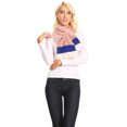 thumbnail image 1 of Sakkas Colette Faux Mink Warm Winter Soft Luxurious KeyHole Scarf - 1784-dustypink - One Size Regular, 1 of 5
