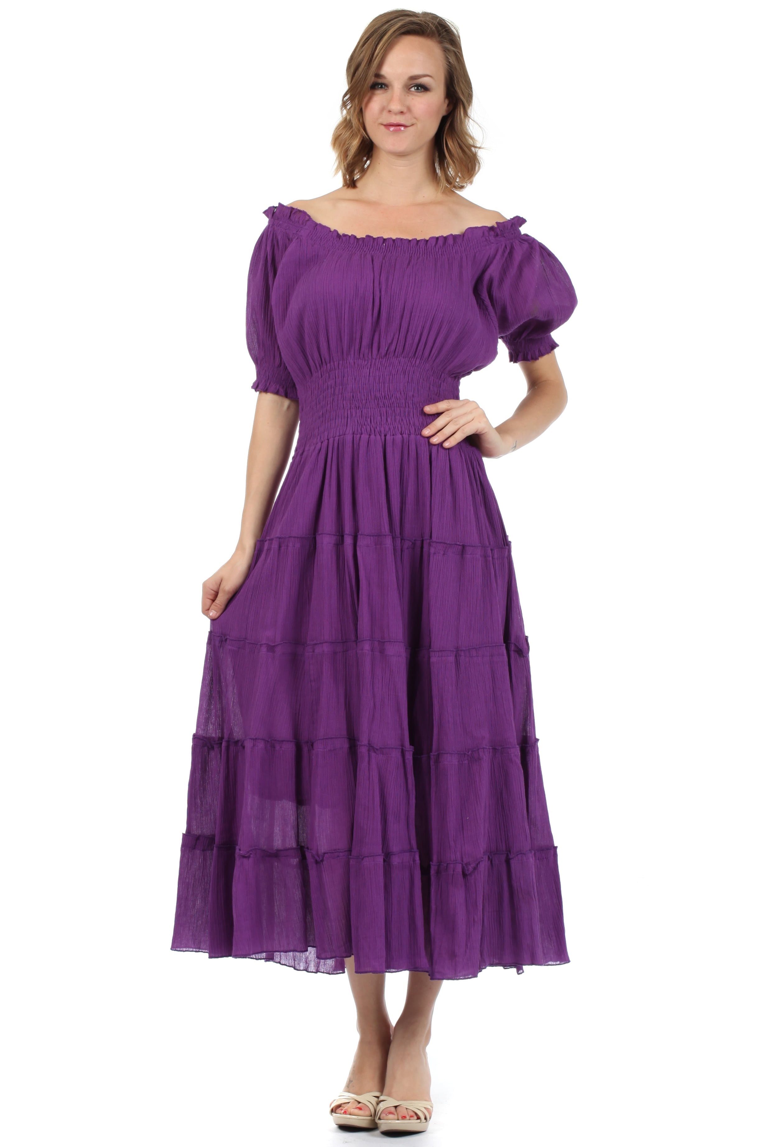 purple gypsy dress GYPSY DRESS  Kaleidoscope by Mimi