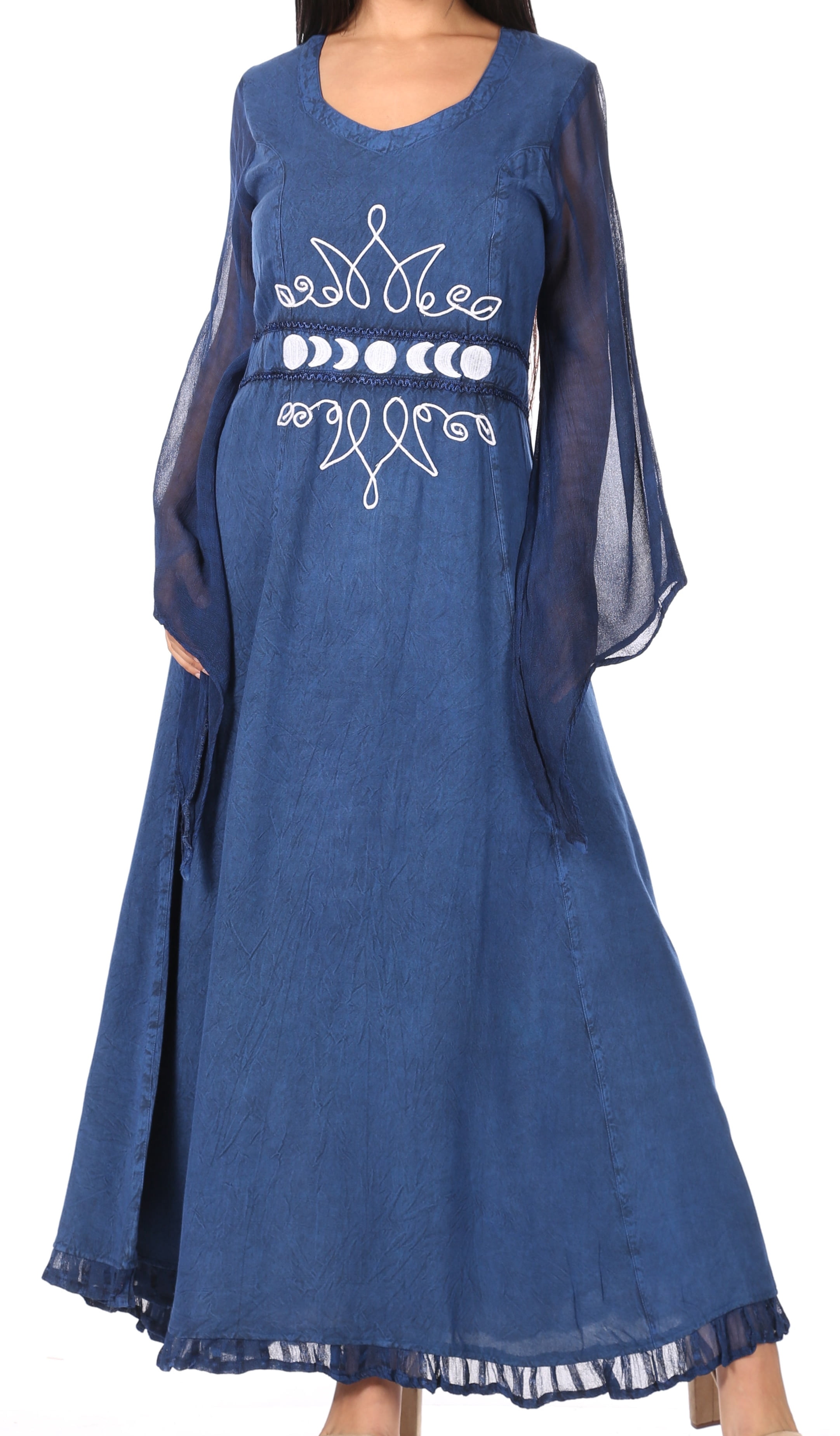 knee length long sleeve mother of the bride dresses Black Mother of the Bride Dress,Mother Dress with Long Sleeves,Knee Length Mother Dress,MD00008, US20W / Royal Blue