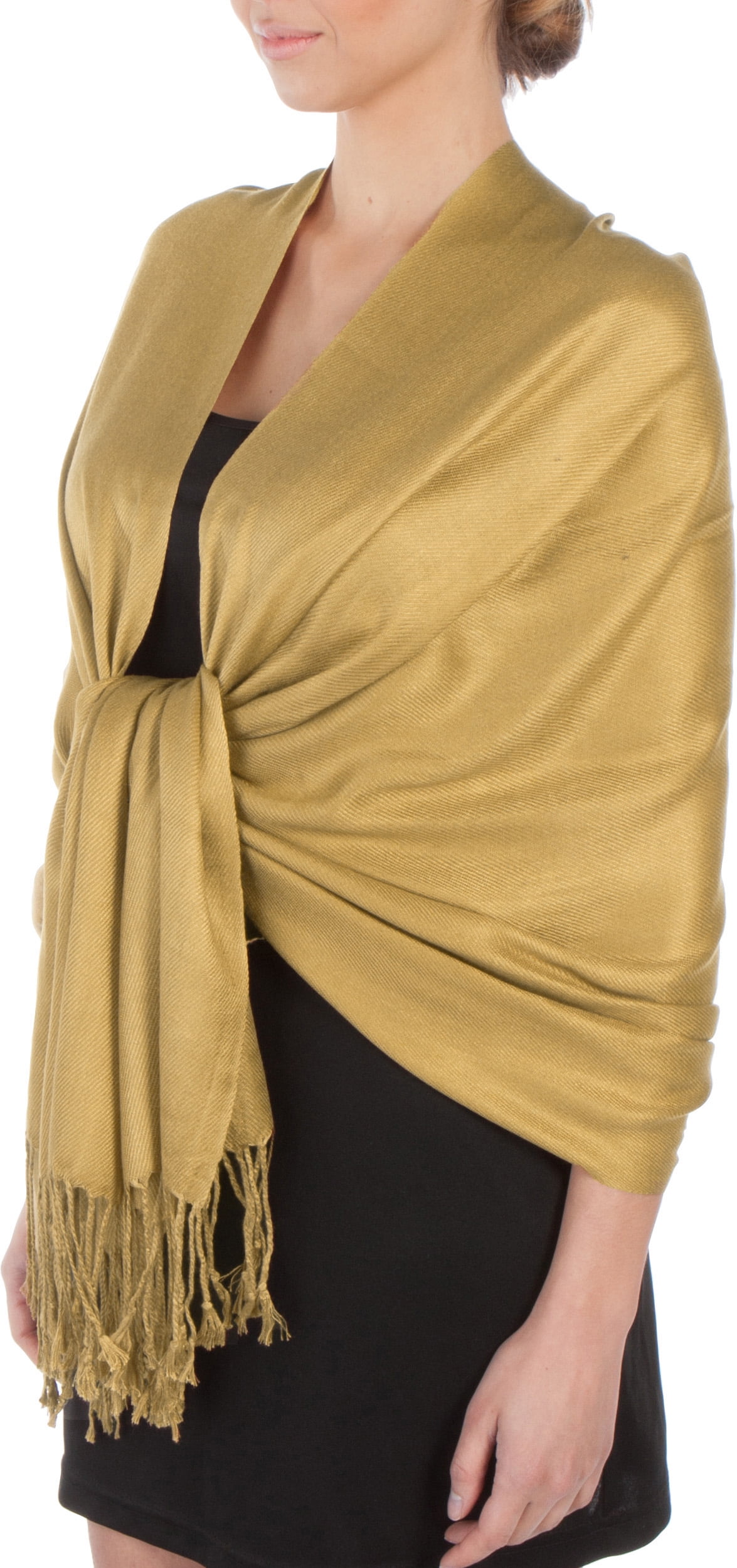 sakkas silky solid soft pashmina shawl wrap stole